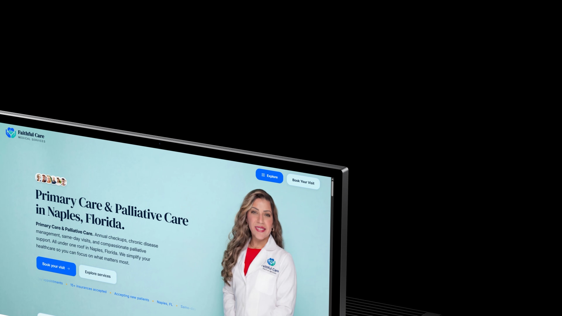 Faithful Care Medical Services case study — featured project visual