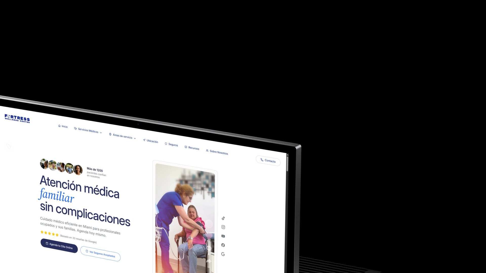 Fortress Wellness Center case study — featured project visual