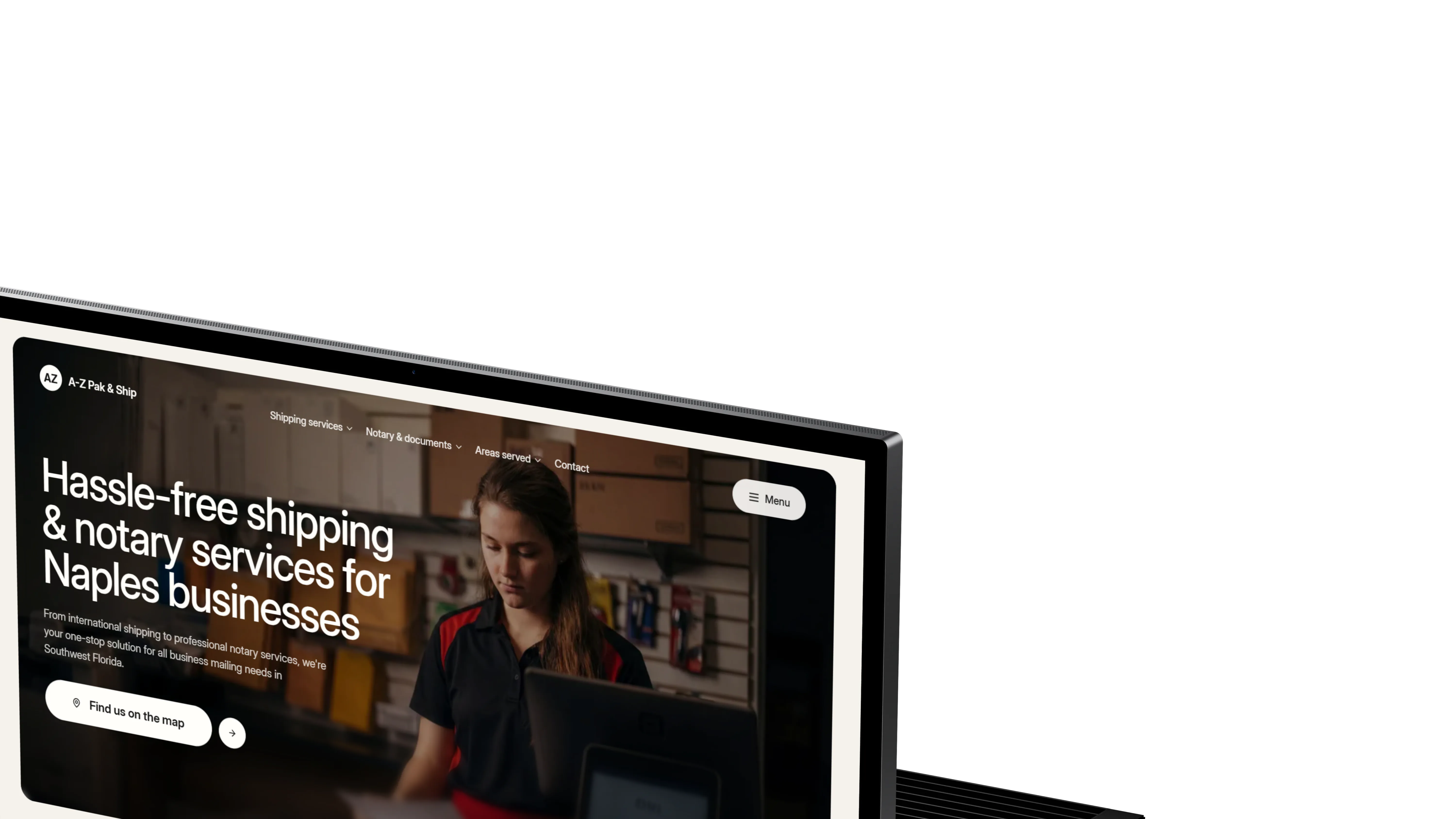 A-Z Pak & Ship case study — featured project visual